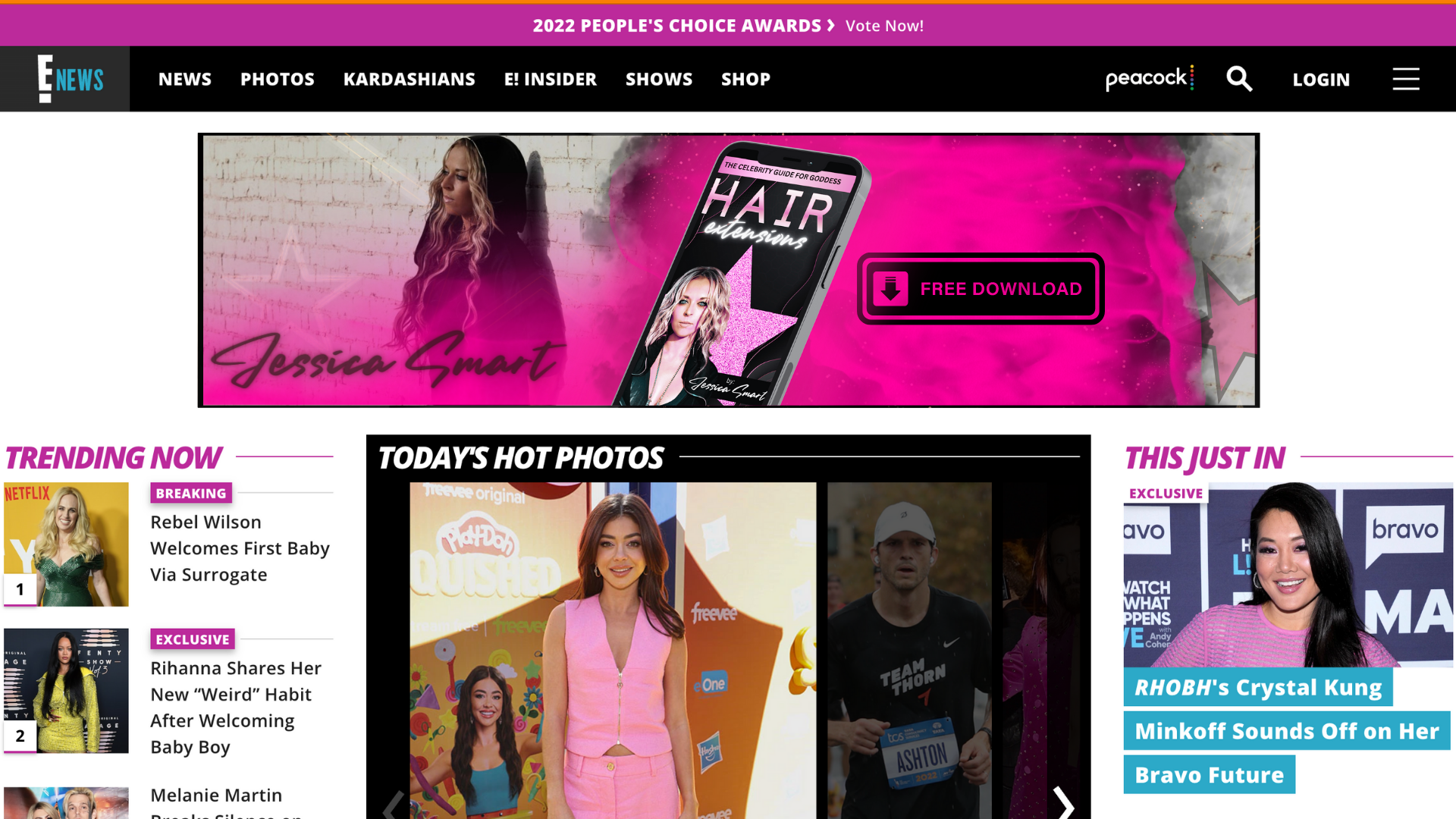 Jessica Smart featured on E! News